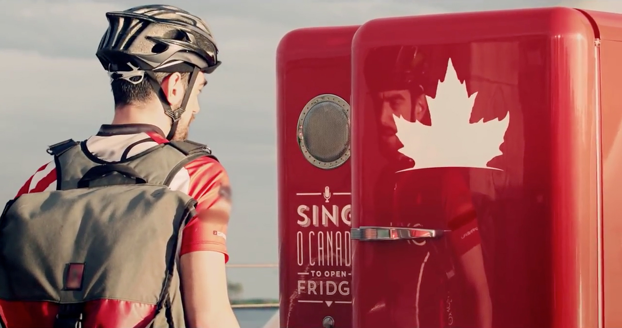 O-Canada Beer Fridge campaign image