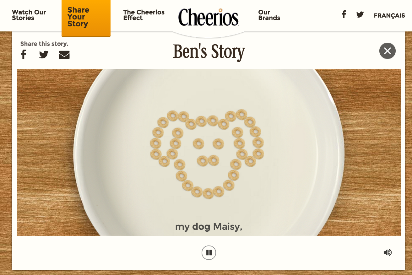 The Cheerios Effect campaign image