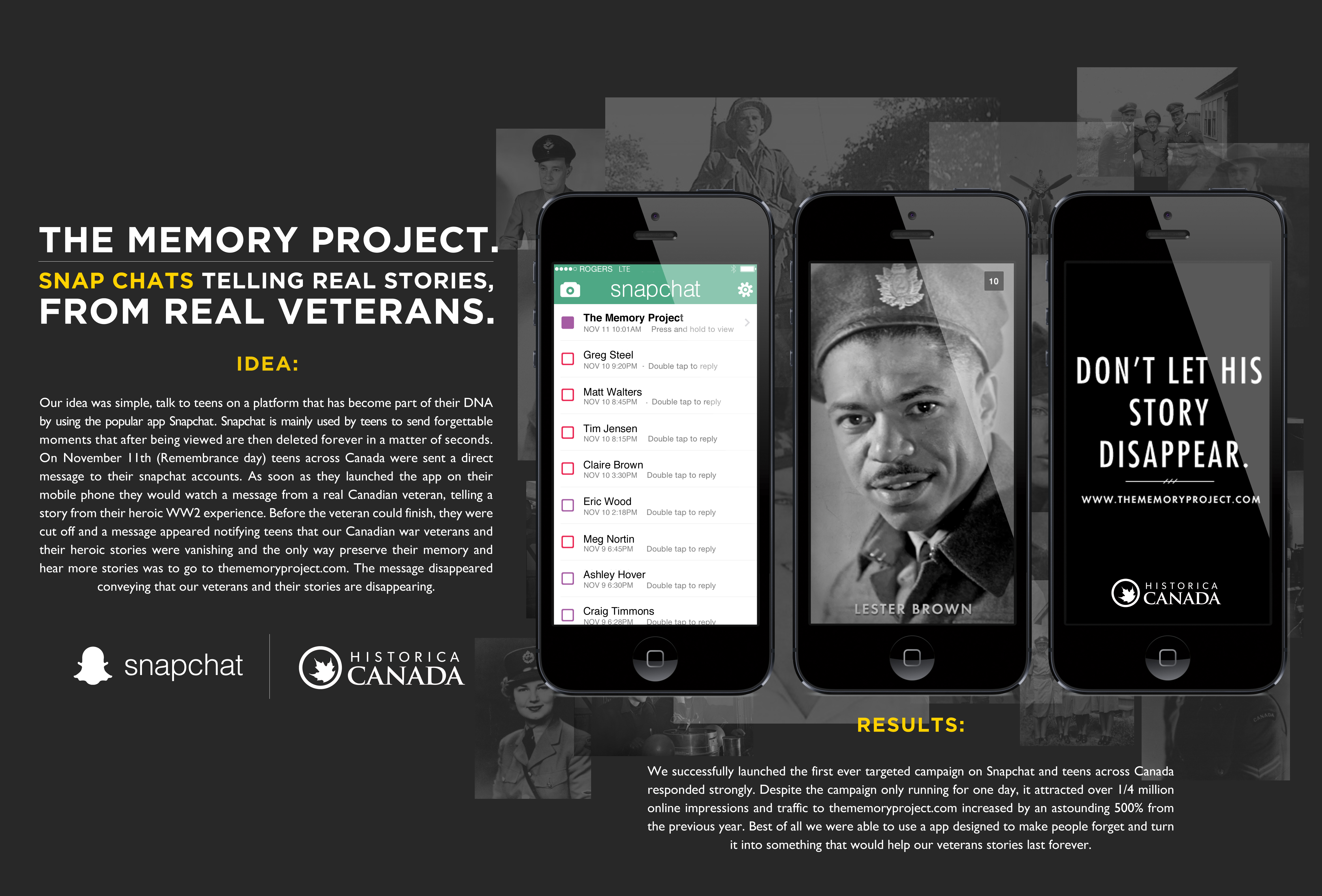 Memory Project campaign image